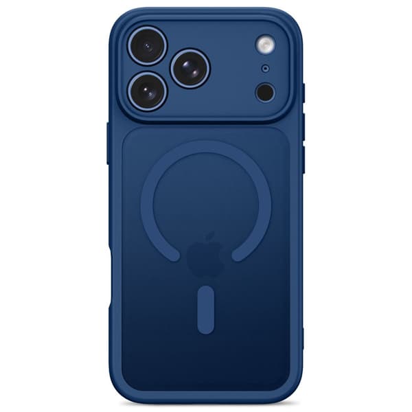 Tech-Protect BasicMag MagSafe Suojakuori sopii iPhone 17 Pro – Matta Deep Blue Blue