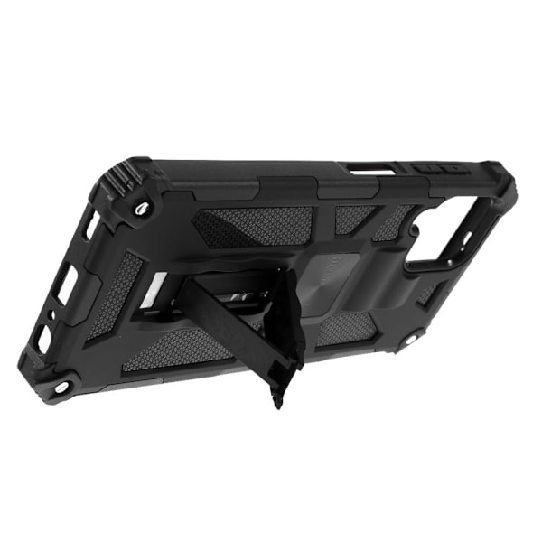 SKALO Samsung A22 4G Armor Phantom Hybrid Skal - Svart Black