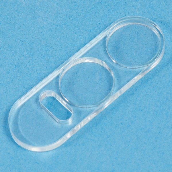 SKALO OnePlus Nord CE4 Lite 5G 3D Linsskydd/Kameraskydd Härdat Glas - Transparent Transparent