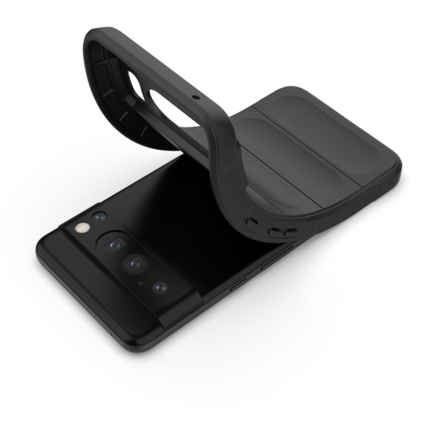 SKALO Google Pixel 8 Pro Rugged Bumpers TPU-Cover Black