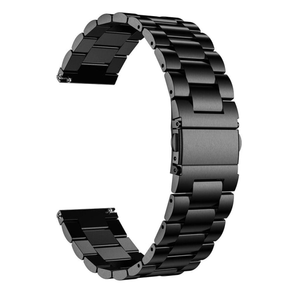 SKALO Teräsranneke Huawei Watch Gt 2 42mm - Valitse väri Black