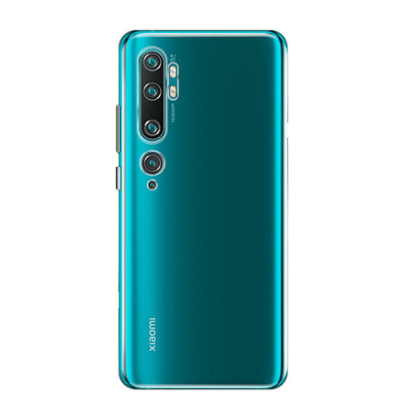 Transparent Silikon TPU-Skal till Xiaomi Mi Note 10/10 Pro Transparent