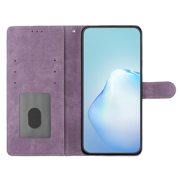 SKALO iPhone 15 Pro Max Plånboksfodral i PU-Läder - Lila Lila