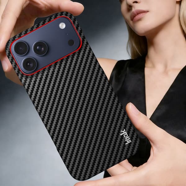IMAK Ruiyi Series Cover til iPhone 18 Pro - Sort Black