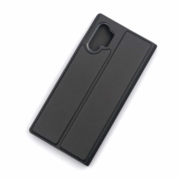 Lompakkokotelo Erittäin ohut muotoilu Samsung Note 10 Plus - enemmän väriä Dark grey