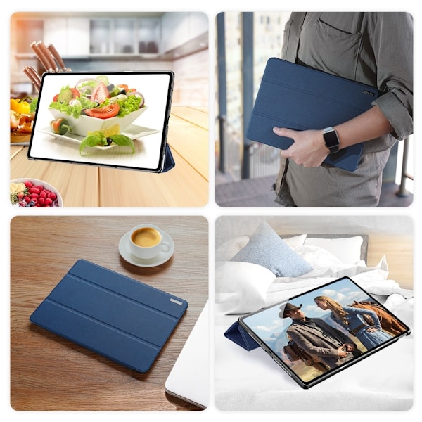 DUX DUCIS Lenovo Idea Tab Pro DOMO Series Fodral - Blå Blå