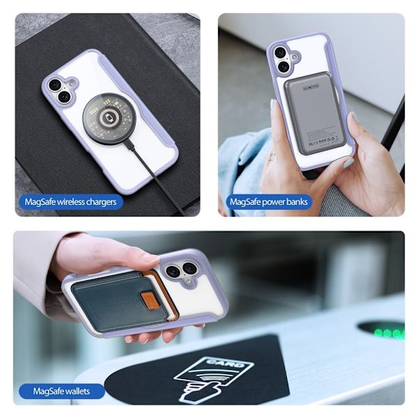DUX DUCIS iPhone 16 Plus Skin X Pro Skal - Lila Lila