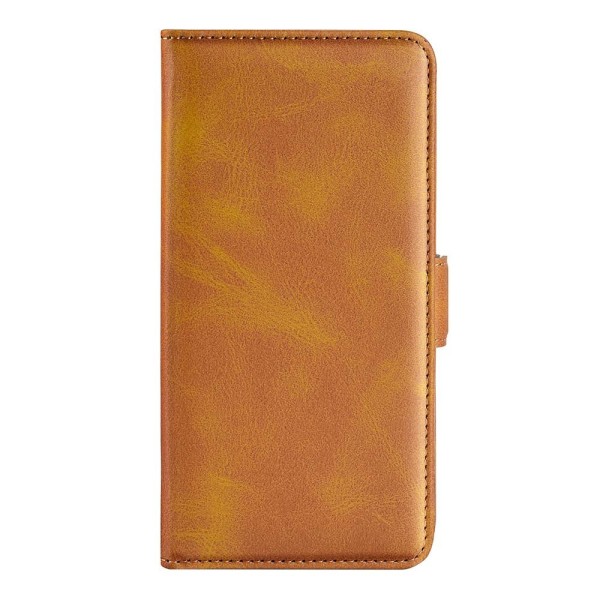 SKALO Xiaomi 12 Pro Premium Wallet Flip Cover - Lys brun Light brown