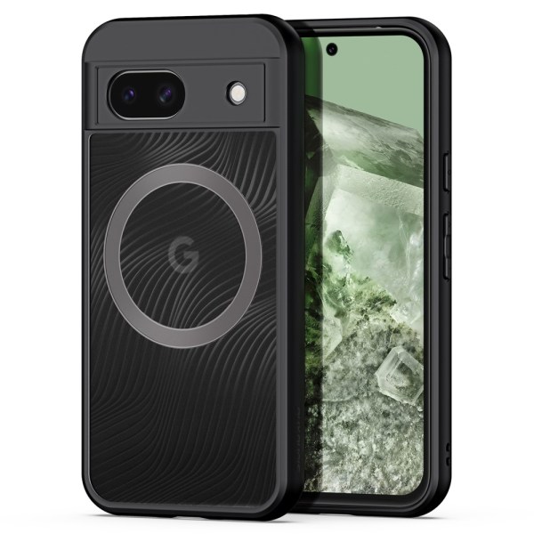 DUX DUCIS Google Pixel 8a Aimo Series Magnetic Ring Cover - Sort Black