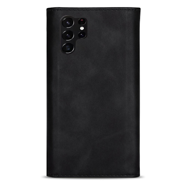 SKALO Samsung S24 Ultra Evelope Clutch 8-RUM - Sort Black