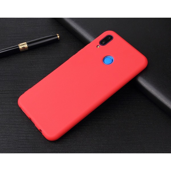 Huawei P Smart 2019 Ultratunn Silikonskal Red