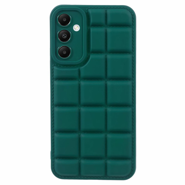 SKALO Samsung A05s 4G Puffer Bumper TPU-Skal - Grön Grön