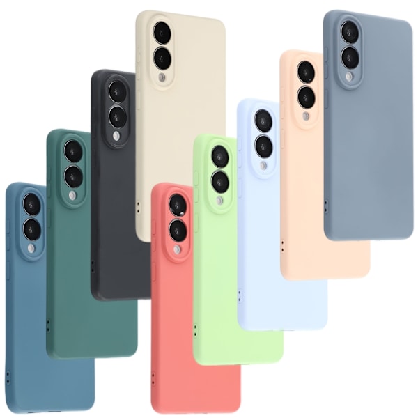 SKALO Samsung S25 Edge Ultratunn TPU Skal - Fler färger Rosa