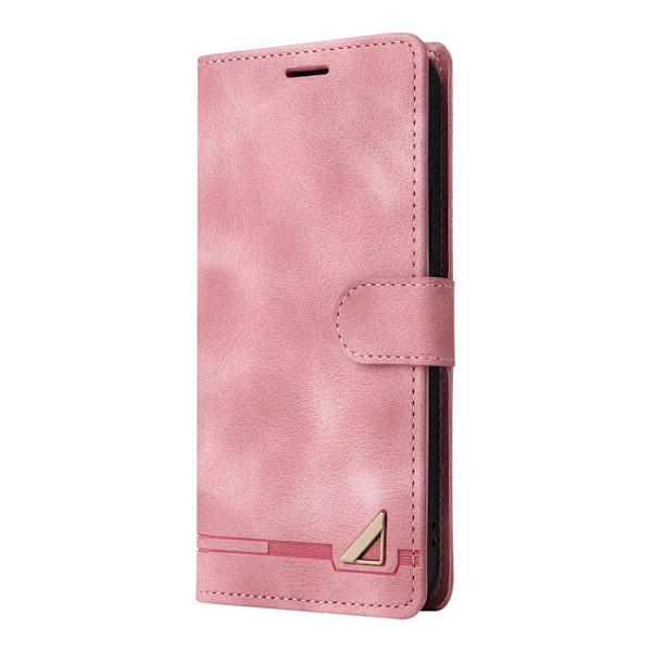 SKALO Samsung A54 5G Lompakkokotelo PU-nahkaa - Pinkki Pink