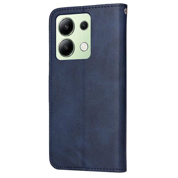 SKALO Xiaomi Redmi Note 13 4G PU-Läder Plånboksfodral - Fler färger Blå