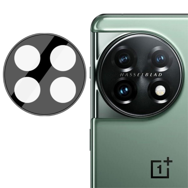 SKALO OnePlus 11 5G 3D Linsskydd/Kameraskydd Härdat Glas Svart