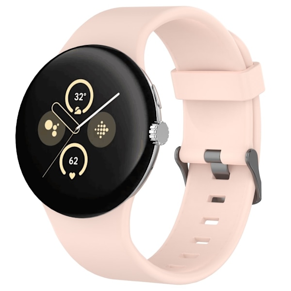 SKALO Silikonearmbånd Google Pixel Watch 3 45mm - Vælg farve Pink