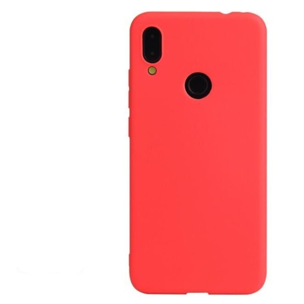 Xiaomi Redmi Note 7 Ultra-ohut silikonikotelo - enemmän värejä Red