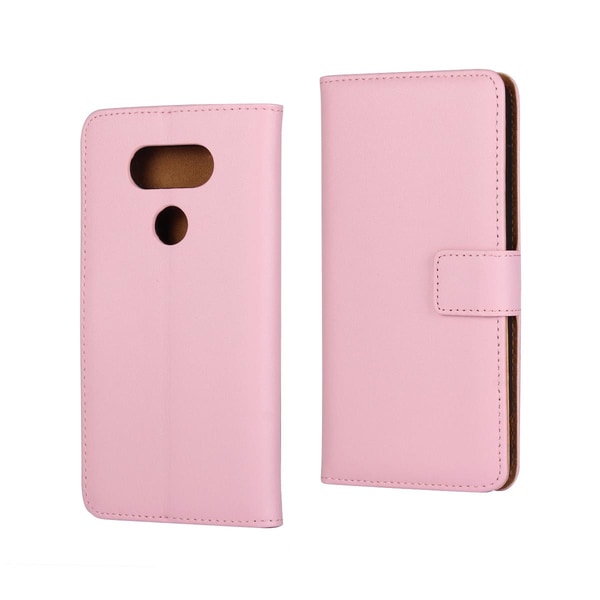 Plånboksfodral Äkta Skinn LG G5 Black