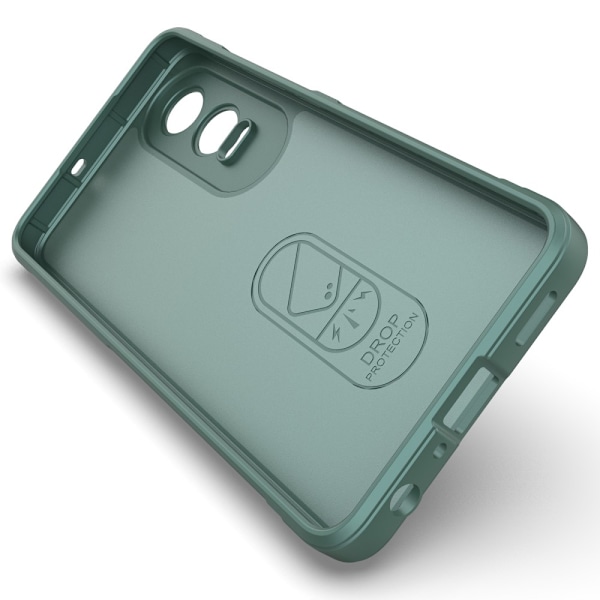 SKALO OnePlus Nord CE4 Lite 5G Rugged Bumpers TPU-Cover - Grøn Green