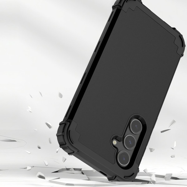 SKALO Samsung A56 5G Armor L-Style Skal - Svart Svart