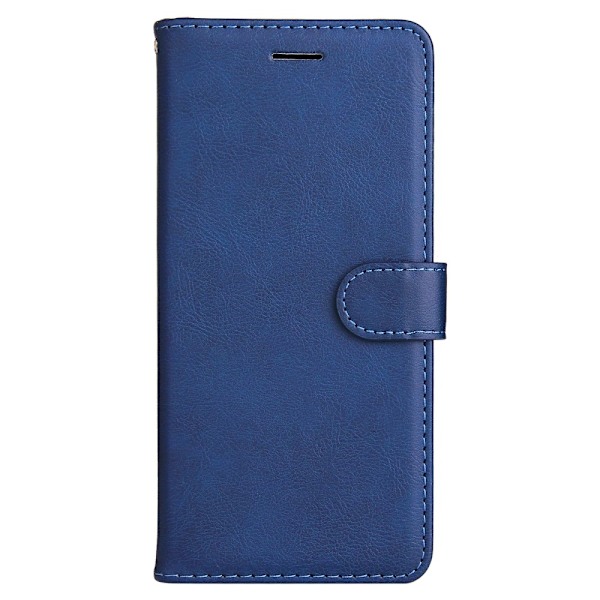 SKALO Motorola Edge 50 5G PU-læder Pungetui - Vælg farve Blue
