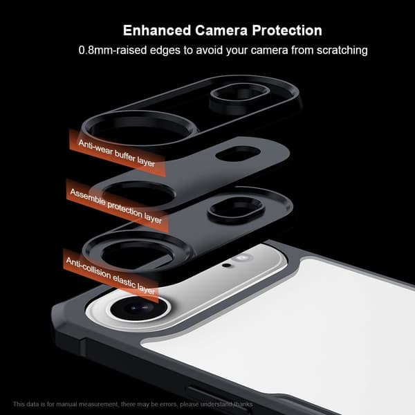 XUNDD iPhone Air Beatle Series Cover - Sort Black