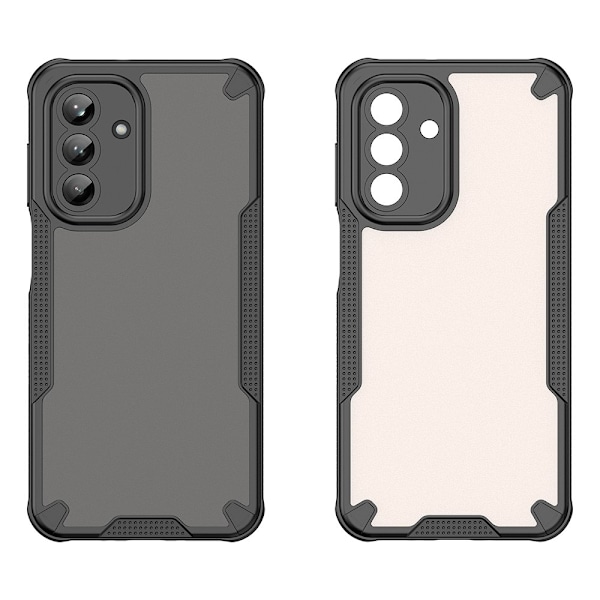 SKALO Samsung A26 5G Armor Hybrid Frosted Cover - Sort Black
