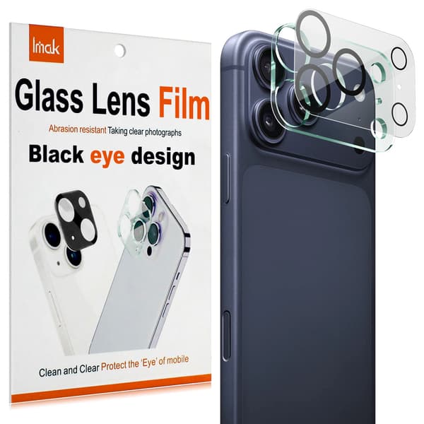 IMAK Kameraskydd Härdat Glas för iPhone 18 Pro - Transparent Transparent