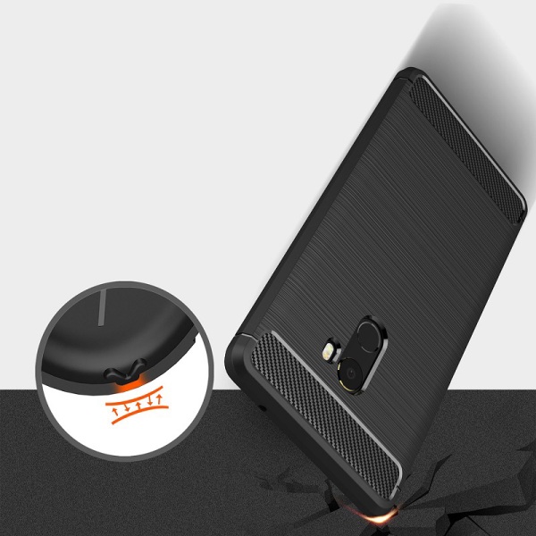 Stöttåligt Armor Carbon TPU-skal Xiaomi Mi Mix 2 - fler färger Svart