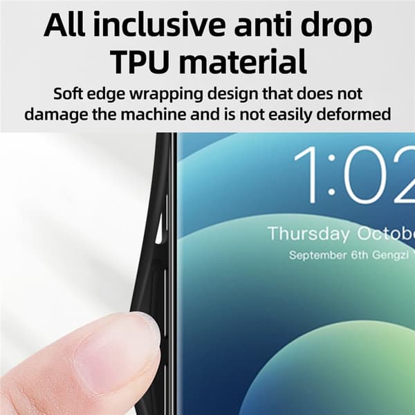 SKALO ANNYOJO PU-Læder Cover til Google Pixel 11 Pro - Sort Black