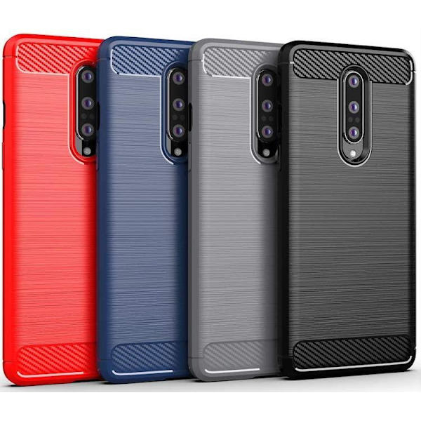 Stöttåligt Armor Carbon TPU-skal Oneplus 8 - fler färger Blå