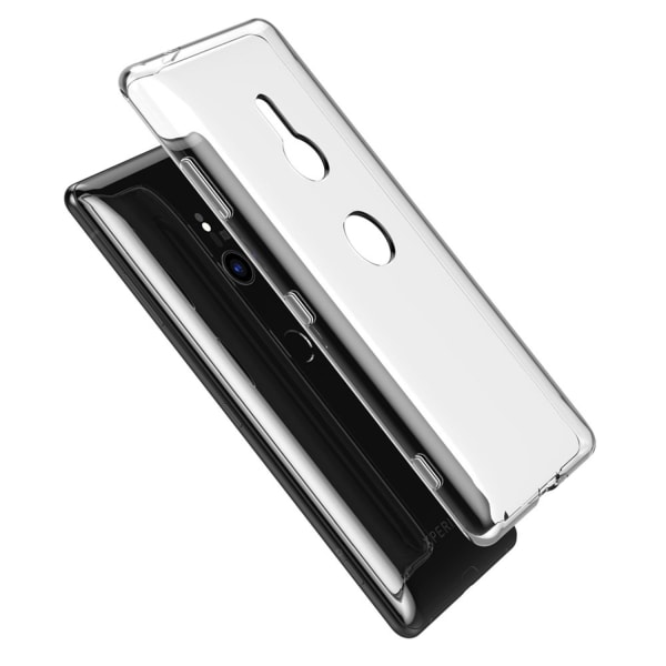 Läpinäkyvä silikoninen TPU-kuori Sony Xperia XZ3:lle Transparent
