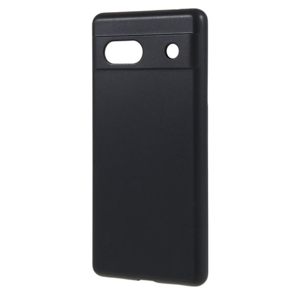 SKALO Google Pixel 7a Matte Black Ultra-tynd TPU Cover Black
