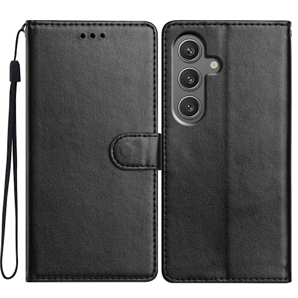 SKALO Samsung A26 5G PU-läder Plånboksfodral - Fler färger Svart