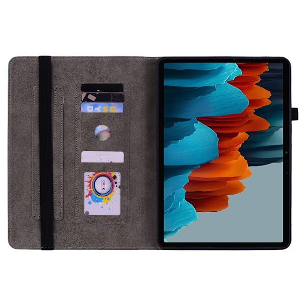 SKALO Samsung Tab S10 Plus Mandala Butterfly Fodral - Blå Blå