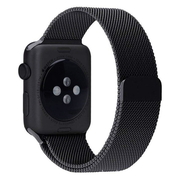 SKALO Milanese Loop Apple Watch 38/40/41mm - Vælg farve Black