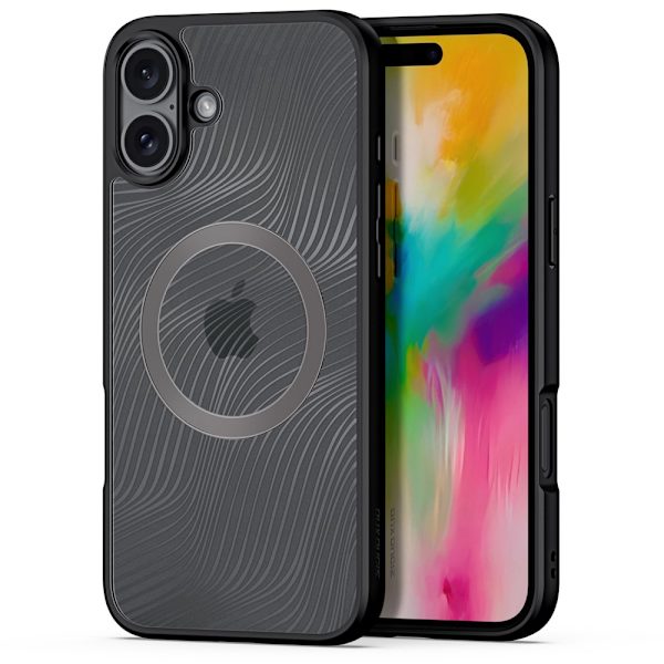 DUX DUCIS iPhone 16 Aimo Series Magnetring Skal - Svart Svart