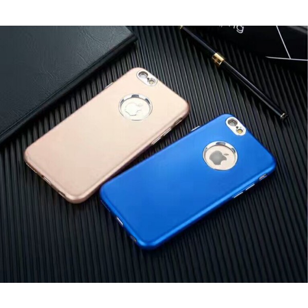 iPhone 7/8 | TPU-Skal Metallknappar Black