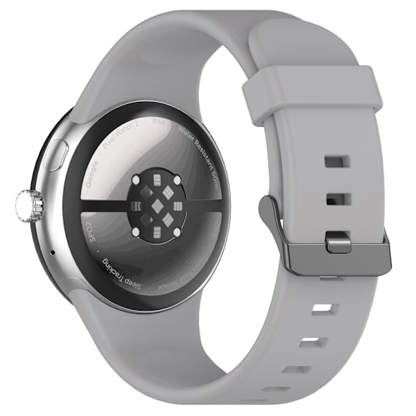 SKALO Silikoniranneke Google Pixel Watch 3 45mm - Valitse väri Grey