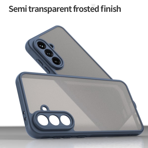 SKALO Samsung A36 5G Color Bumper Frosted Skal - Blå Blå