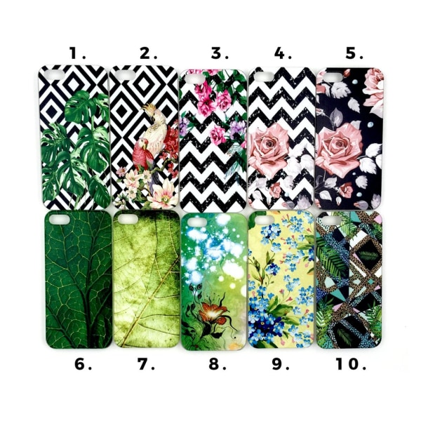 Kansi kuviolla iPhone 5 / 5S / SE MultiColor #8