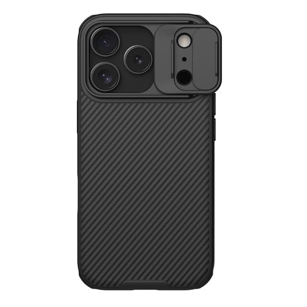 NILLKIN Camshield Pro Cover til iPhone 18 Pro - Sort Black