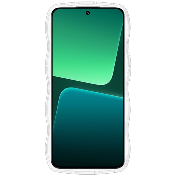 IMAK Xiaomi 13 5G Erittäin vahva Wave TPU-kuori - Läpinäkyvä Transparent