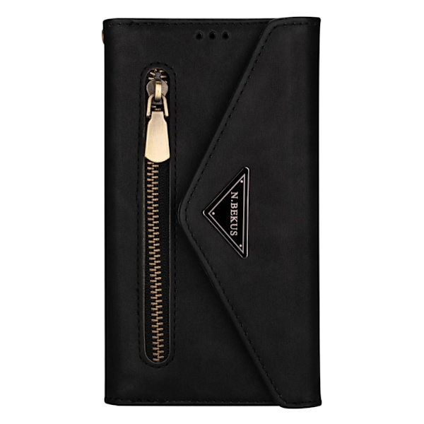 SKALO Samsung S22 Evelope Clutch 8-Fack - Svart Svart