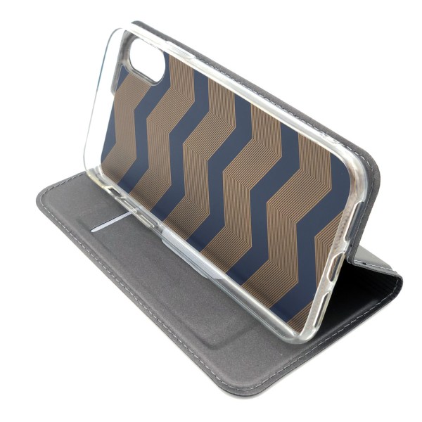 SKALO iPhone XR Plånboksfodral Ultratunn design - Fler färger Blå
