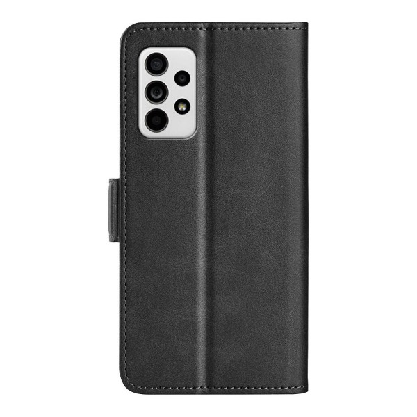 SKALO Samsung A33 5G Premium Wallet Flip Cover - Sort Black