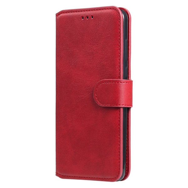 SKALO Samsung A13 5G Classic Lompakkokotelo - Punainen Red