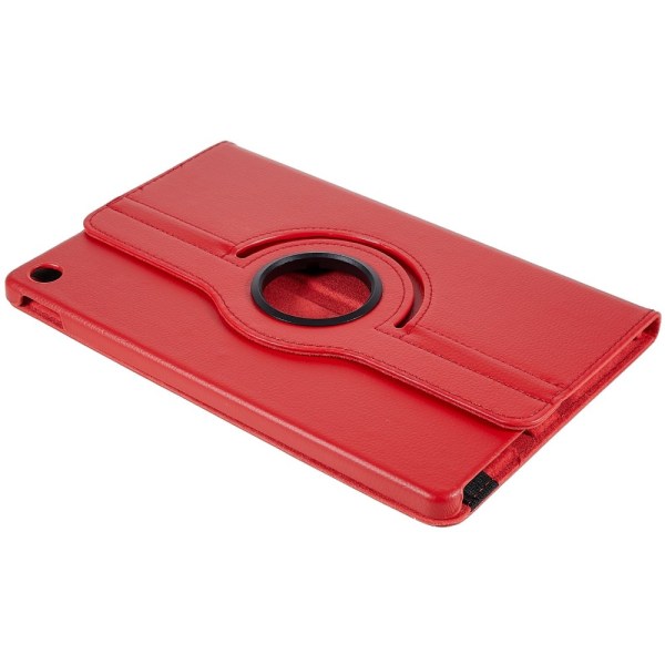 SKALO Lenovo Tab M10 Plus 10.6" (Gen 3) 360 Litchi Suojakotelo - Red