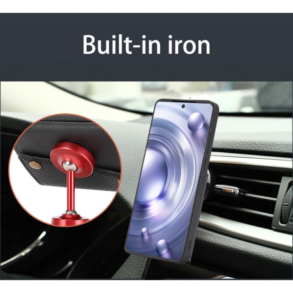 SKALO OnePlus 12 5G PU Läder Skal med Plånbok - Ljusbrun Ljusbrun